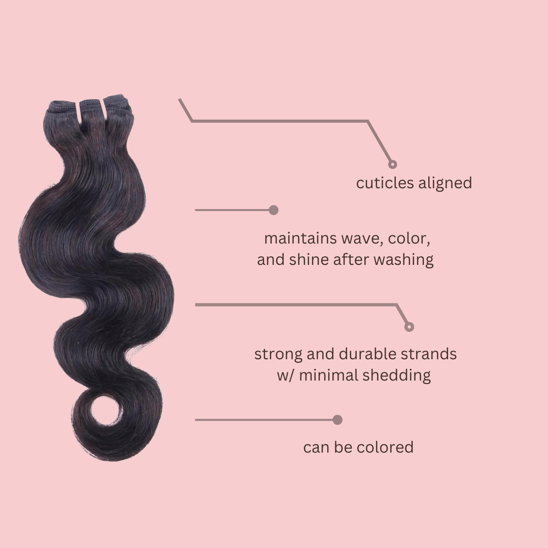 Raw Body Wave Bundles